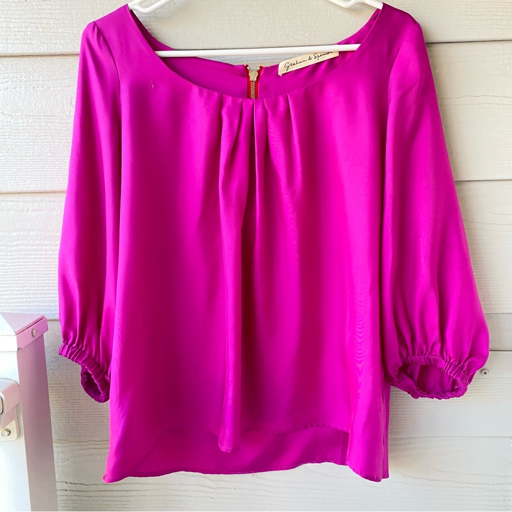 Velvet By Graham and Spencer Top | Oversized | Party Going Out | Size Small